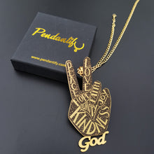 Peace Sign Logo Necklace