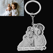 personalized photo keychain