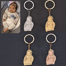 Photo engraved keychain pendantify