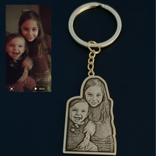 photo engraved keychain