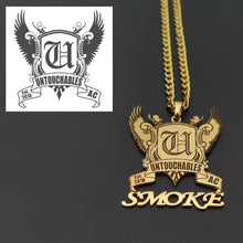 Photo Engraved Logo Necklace
