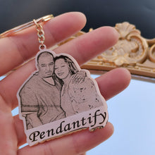 Photo Keychain Rosegold