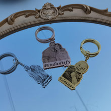Photo Keychain Silver