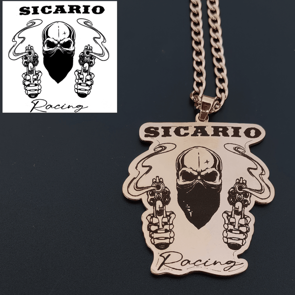 Custom logo 2025 chain pendant