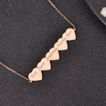 multi name necklace