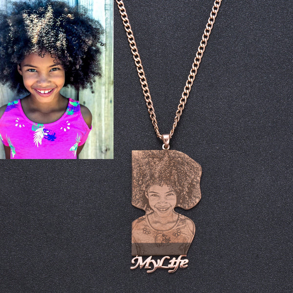 Personalized Heart Photo Necklace – Wear Felicity