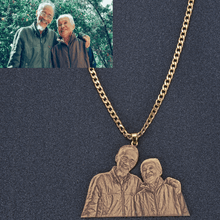 picture on necklace