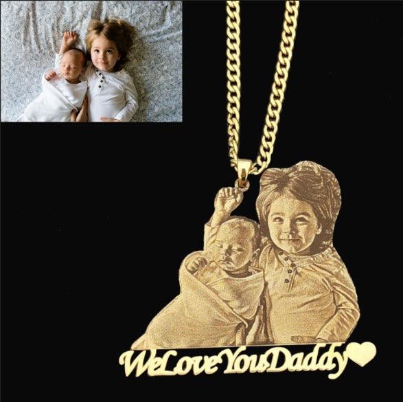 Custom Photo Necklace