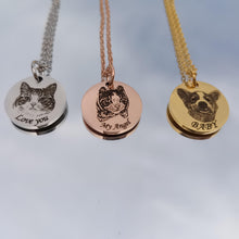 customized pet necklace