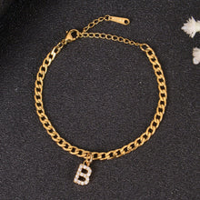  initial bracelets gold