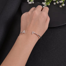 personalized initial bracelet