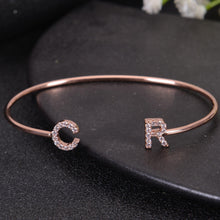 custom initial bracelet