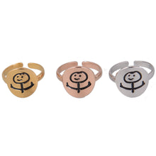 funny doodle ring