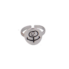 funny doodle ring