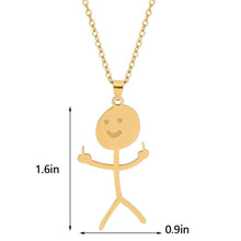 Doodle necklace measurement
