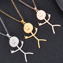 funny doodle necklace