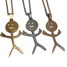 Buy Online Premium Quality Funny Doodle Stickman Necklace (Buy One Get One Free) - Pendantify