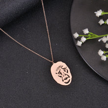 sad face meme necklace