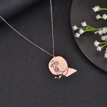 angry funny meme necklace