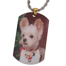 customized dog tag necklace with picture near me