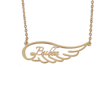 angel wing necklace charm