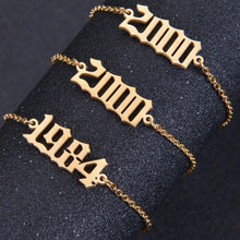 name and date bracelet