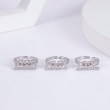 personalized number ring