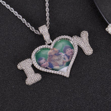 diamond studded necklace with picture