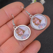 cute photo earrings
