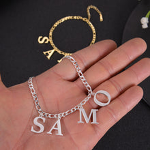 letter name bracelet