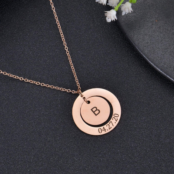 Personalized Birth Date Necklace | Perfect & Unique Gift Idea – Necklaces  by Samaa