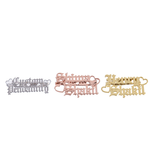 Personalized Name Brooch Custom Handwriting Pin | Pendantify