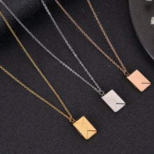 mail name necklace