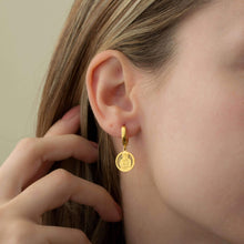 Photo Engraved Dangle Earrings-Pendantify-Earrings,Personalization,photo earrings,val
