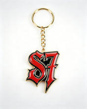 Personalized picture keychain with a vibrant engraved photo design