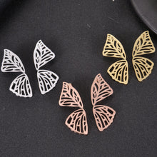 pretty butterfly earrings