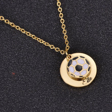 gold sports necklace