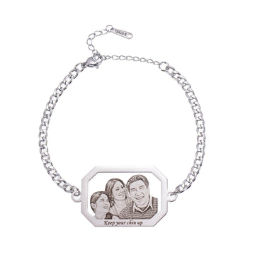 personalised photo bracelet