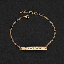 personalized word bracelets