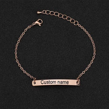 name engraved bracelets