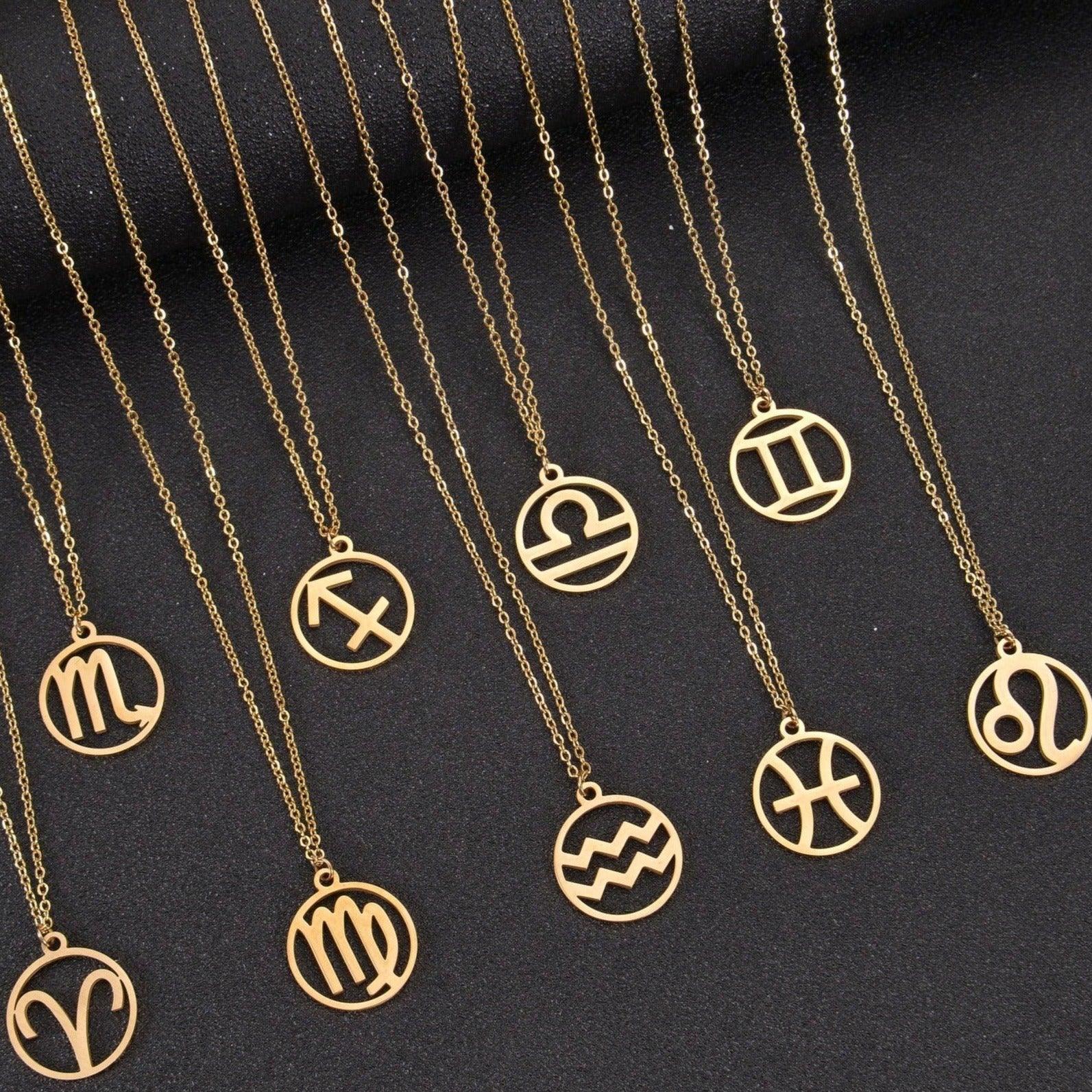 zodiac necklace